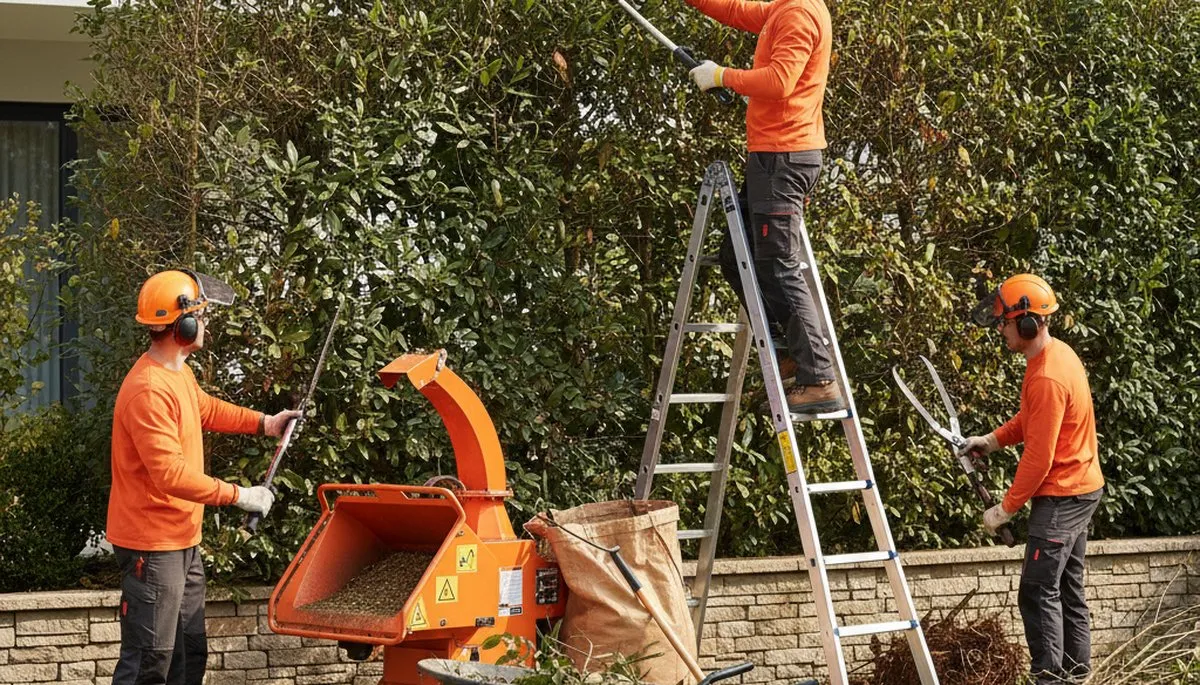 Shrub removal service in Highland Park, IL for clearing overgrown shrubs and root systems